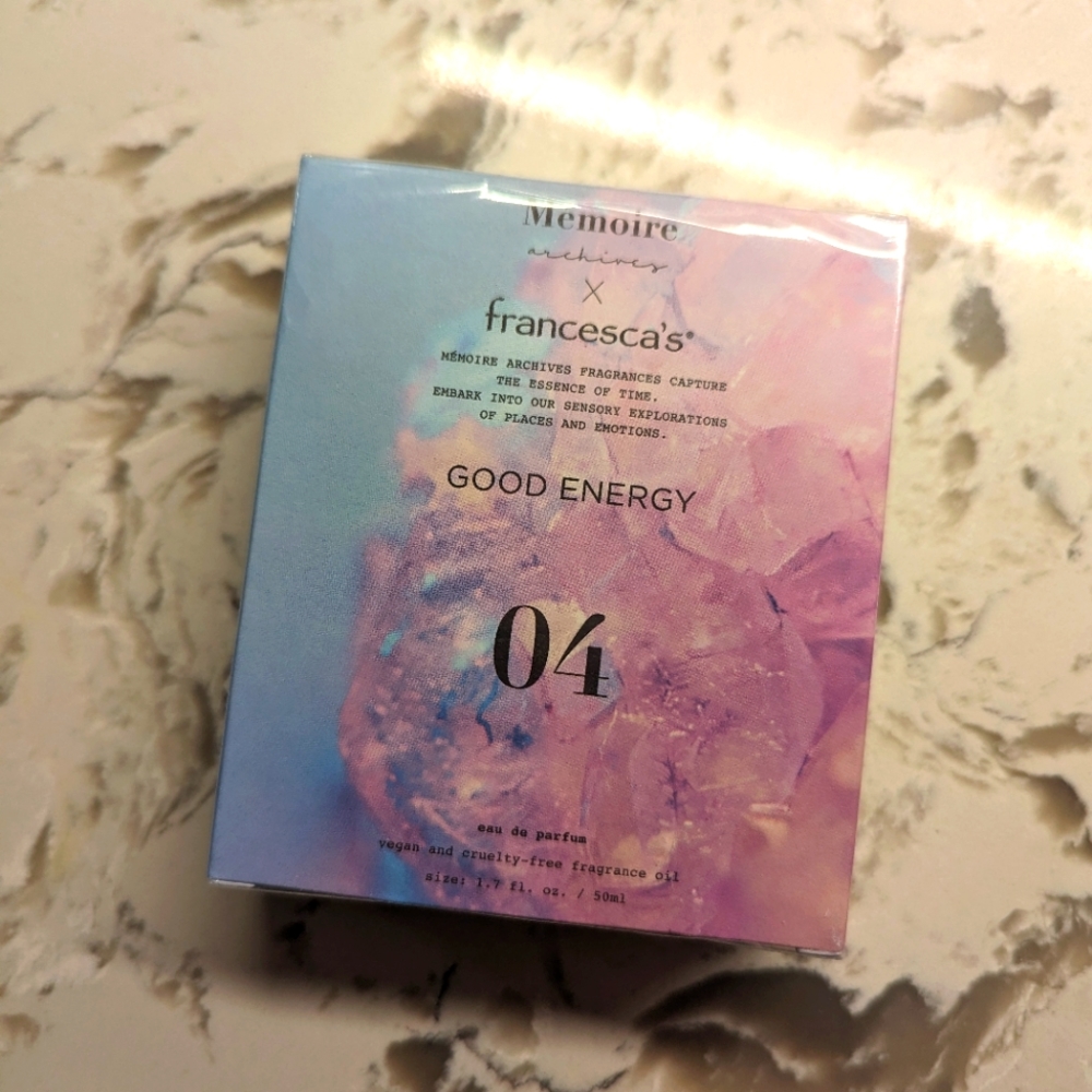 Francescas eau de parfum- Good Energy 1.7oz